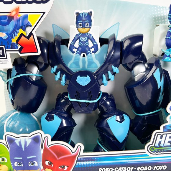 PJ Masks Robo-Catboy Preschool Toy with Lights and Sounds for Kids Ages 3 and Up - Picture 10 of 15